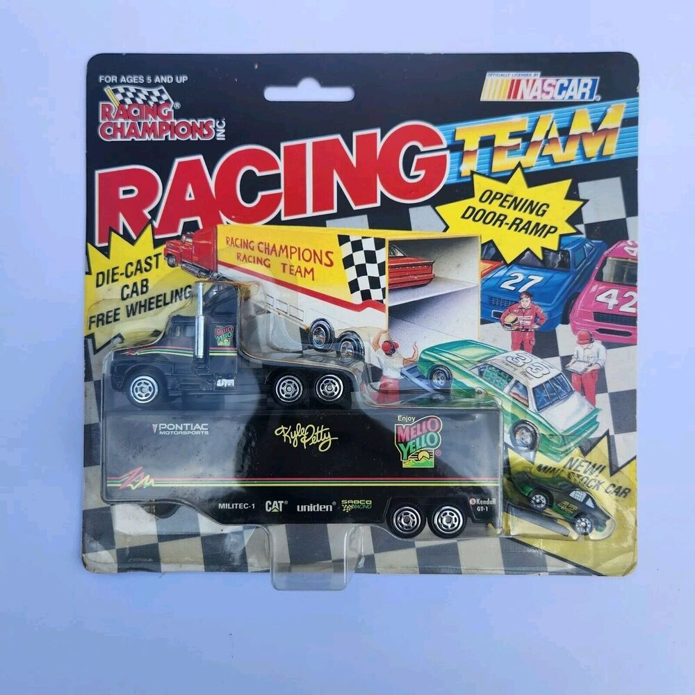1992 Racing Team #42 Kyle Petty Transporter W Mini Stock Car